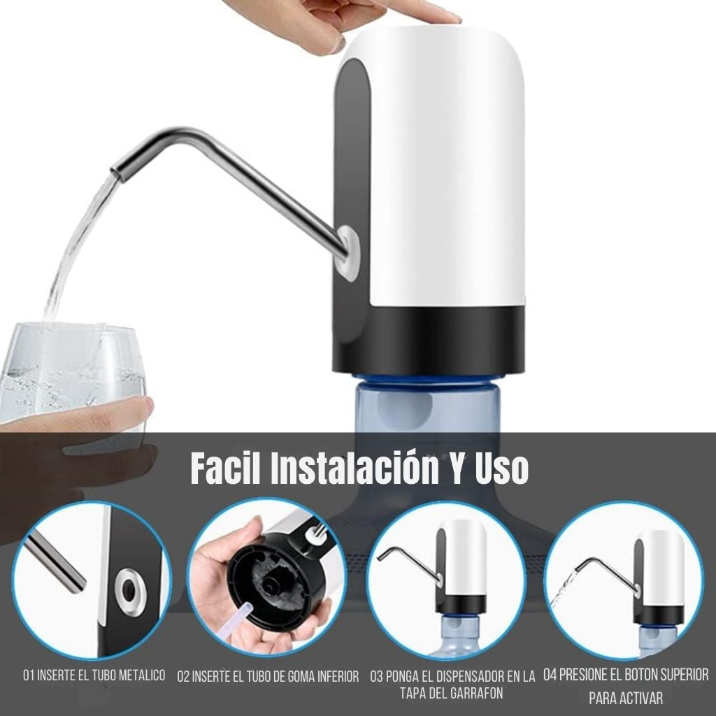AquaPulse One – Dispensador Eléctrico de Agua para Garrafones